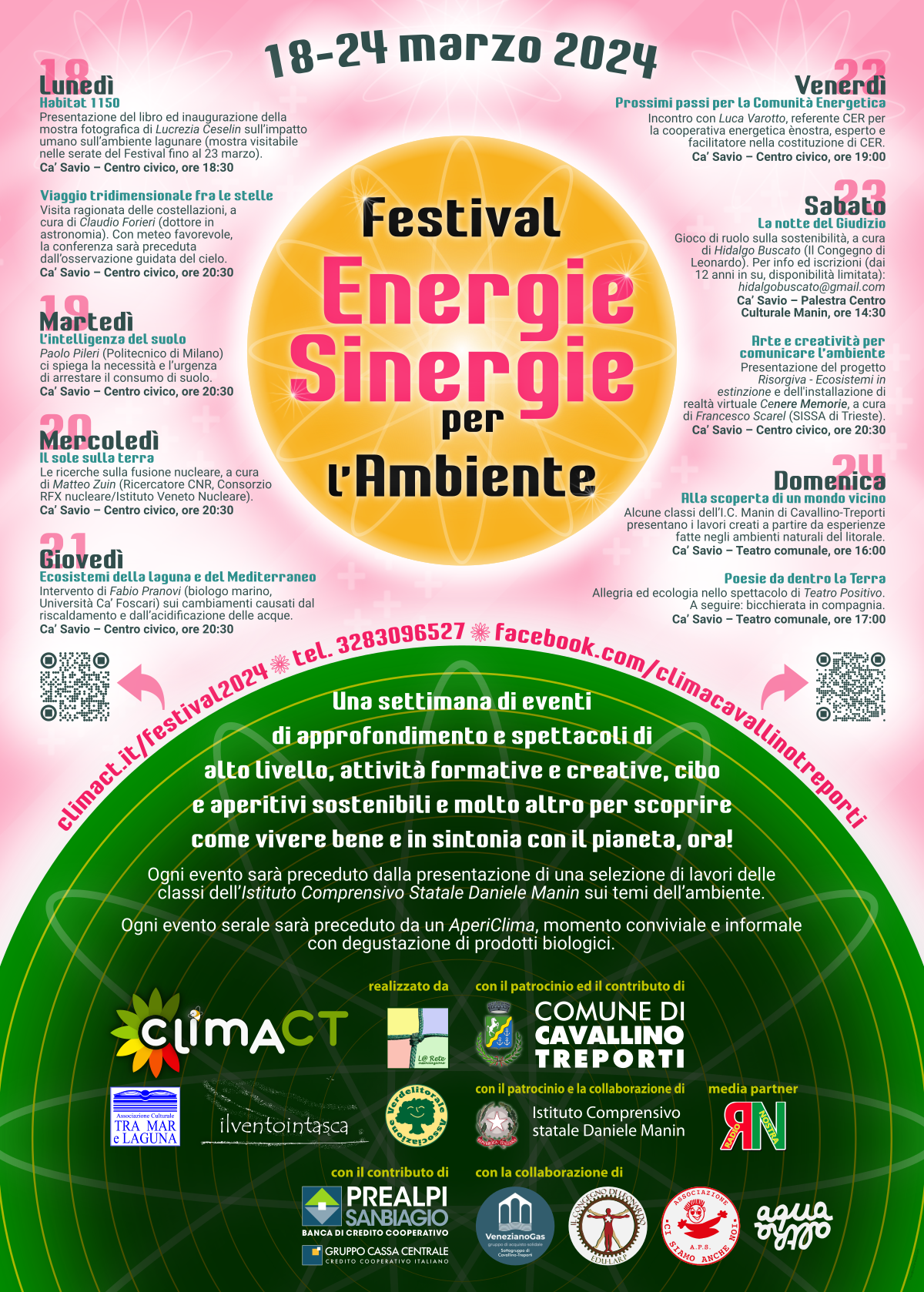 Locandina Festival Energie/Sinergie 2024